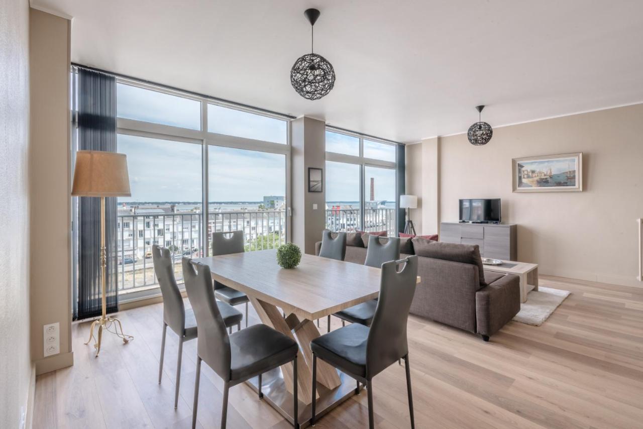 Appartement De 90M Vue Sur Le Port Saint-Nazaire  Exterior photo